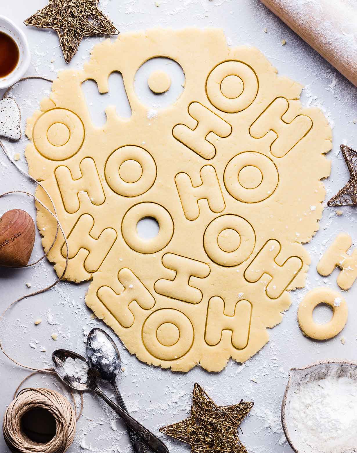 Cut Dough Shapes Cut Dough Shapes